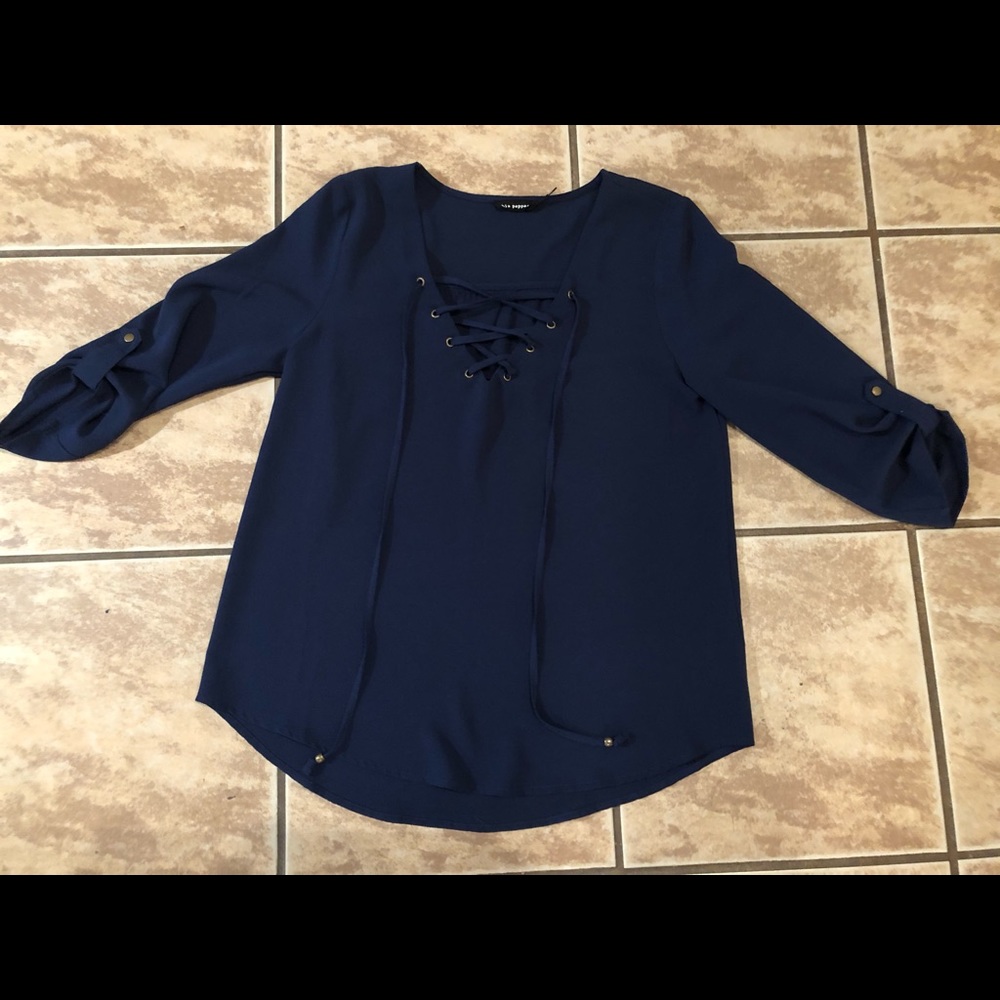 Blu Pepper Top